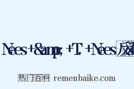 Nees+&amp;+T.+Nees反义词是什么意思的图片